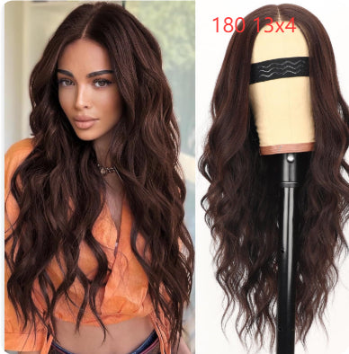 Peluca Ondulada con Encaje para Mujer - Estilo Versátil y Natural - Image 10