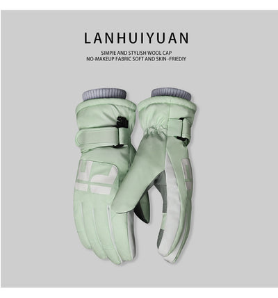 Guantes Térmicos Impermeables Antideslizantes para Esquí Mujer con Pantalla Táctil - Image 27