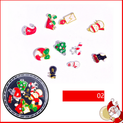 Accesorios para Uñas: Remaches Aleación y Perlas Mixtas - Image 17