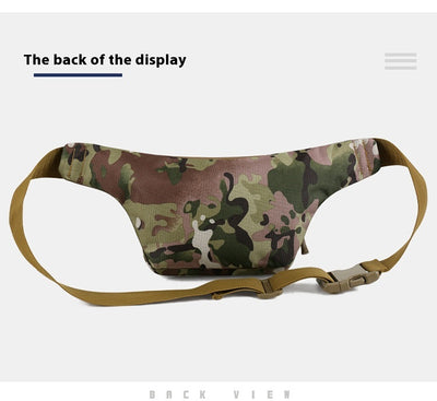 Riñonera Táctica Militar Camouflage - Mochila de Nylon para Deportes Outdoor - Image 29