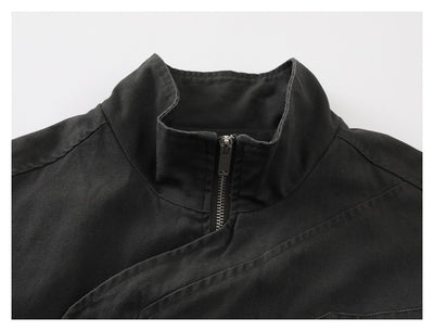 Chaqueta de Trabajo Cuello Mao Hombre - Diseño Premium Primavera Otoño - Image 19