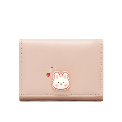 Monedero Compacto Tri-pliegue con Diseño Exclusivo para Mujer - Image 4