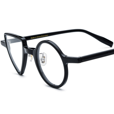 Gafas Redondas Triangulares - Diseño Moderno Unisex - Image 10