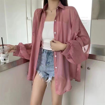 Chaqueta Larga Elegante de Manga Larga en Perla - Diseño Sofisticado y Minimalista - Image 9