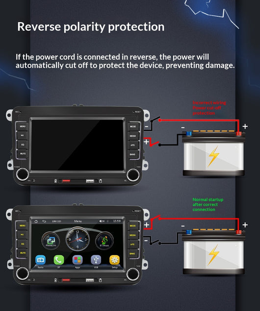 Reproductor Multimedia MP5 para Auto con Pantalla Táctil HD de 7 Pulgadas y Bluetooth - Image 12