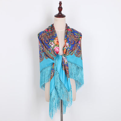 Pañuelo Étnico Oversized de Algodón Premium - Image 33
