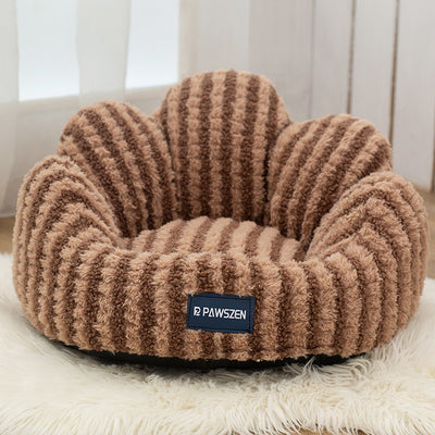 Cama Nido para Gatos Acolchada Grande Diseño Pétalos - Image 21