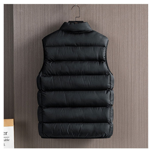 Chaleco de Algodón para Hombre con Cuello Alto - Estilo y Confort - Image 16