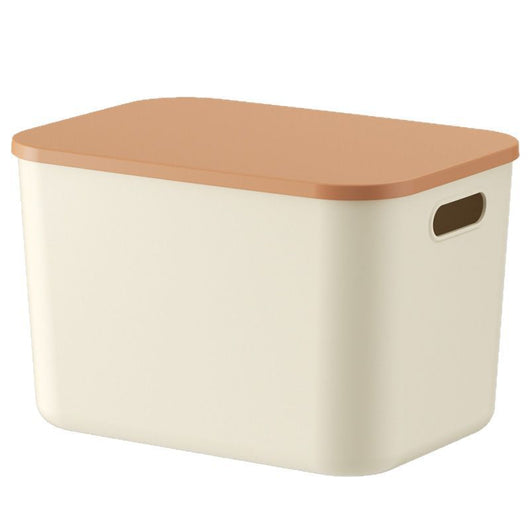 Caja de Almacenamiento Grande con Tapa para Ropa y Accesorios - Diseño Crema - Image 4