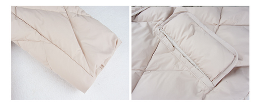 Chaqueta Larga Oversize de Algodón Negro Hasta la Rodilla - Image 8