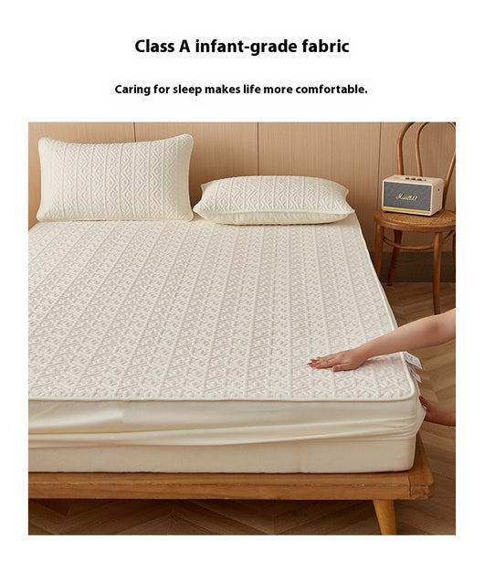 Sábana Ajustable Acolchada Antibacteriana de Fibra Gruesa - Image 15
