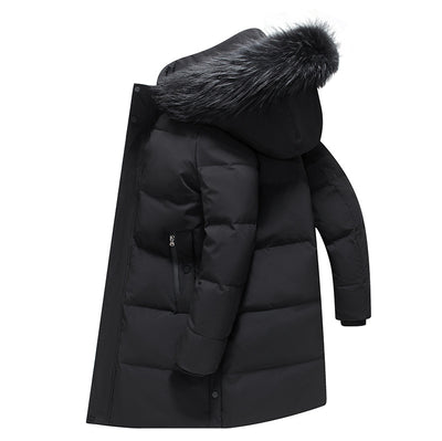 Abrigo Acolchado Premium con Cuello de Piel - Cálido y Resistente al Frío - Image 6