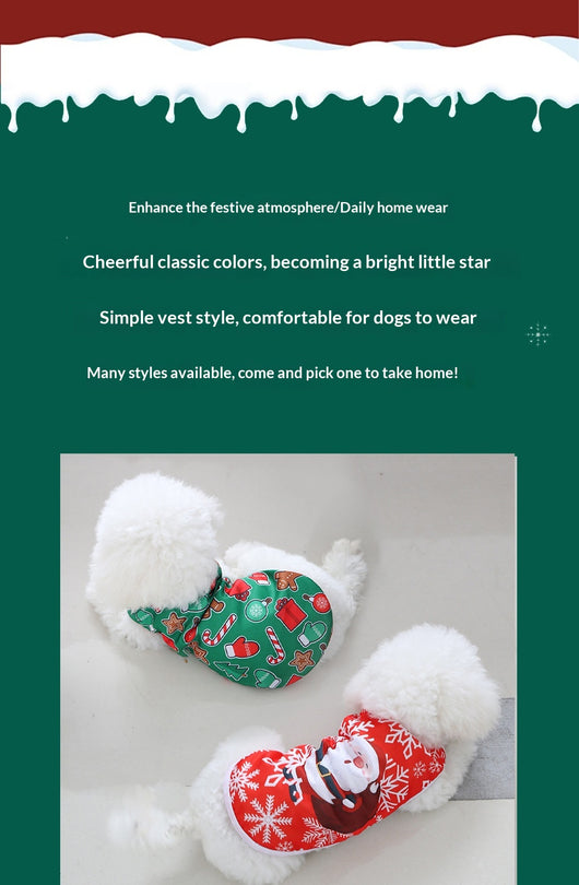 Chaleco Navideño para Mascotas Pequeñas - Diseño Exclusivo Gato y Perro - Image 18