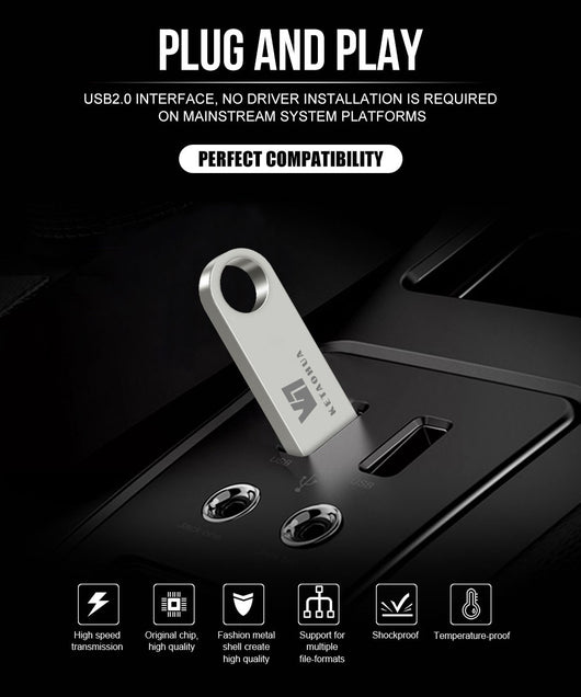 Auto Metálico USB de Alta Velocidad - Image 12