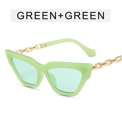 Gafas de Sol Cat Eye con Cadena para Mujer - Image 15