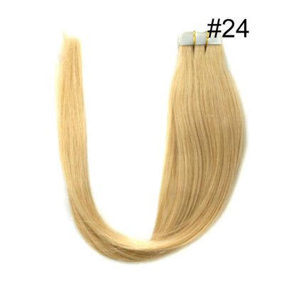Extensiones de Cabello Natural Europeo Invisible 40cm - Pack 20 Piezas - Image 35