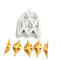 Molde de Silicona con Bordes Decorativos para Pasteles