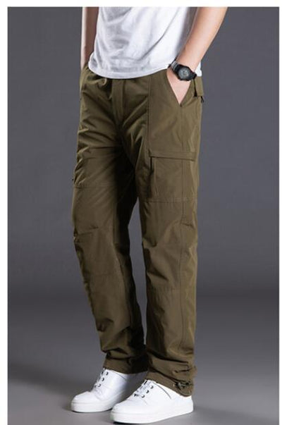 Pantalones Casuales de Invierno Impermeables y Resistentes al Viento para Hombre - Image 9