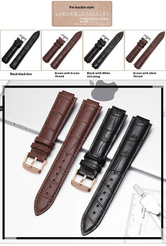 Correa de Reloj Híbrida: Silicona con Cuero Genuino - Image 15