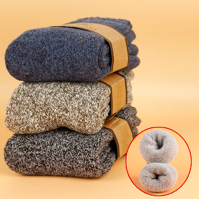 Calcetines Térmicos Largos para Hombre con Forro de Terciopelo y Lana - Image 15