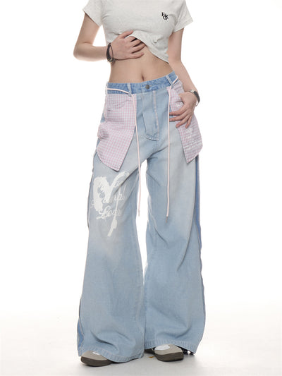 Jeans Vintage Desgastado Estilo Americano para Mujer - Image 9