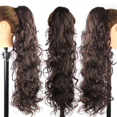 Extensión de Cabello Ondulado con Pinza - Coleta Postiza Fibra Sintética Premium - Image 11
