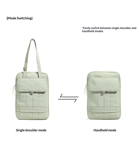 Bolsa para Laptop de Una Correa con Protección Impermeable y Amortiguación - Image 13