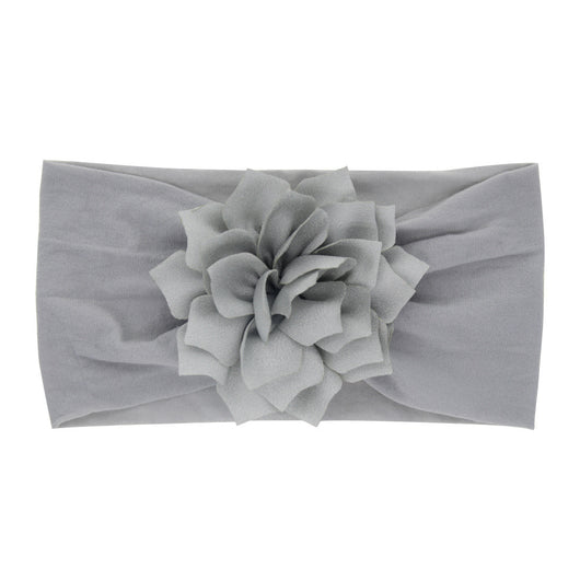 Diadema Elástica Infantil Flor Loto de Nylon - Image 18