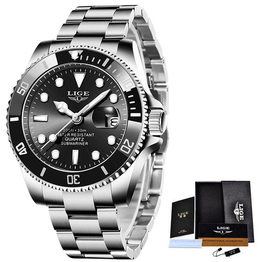 Reloj de Cuarzo para Hombre Elegante Resistente al Agua - Image 12