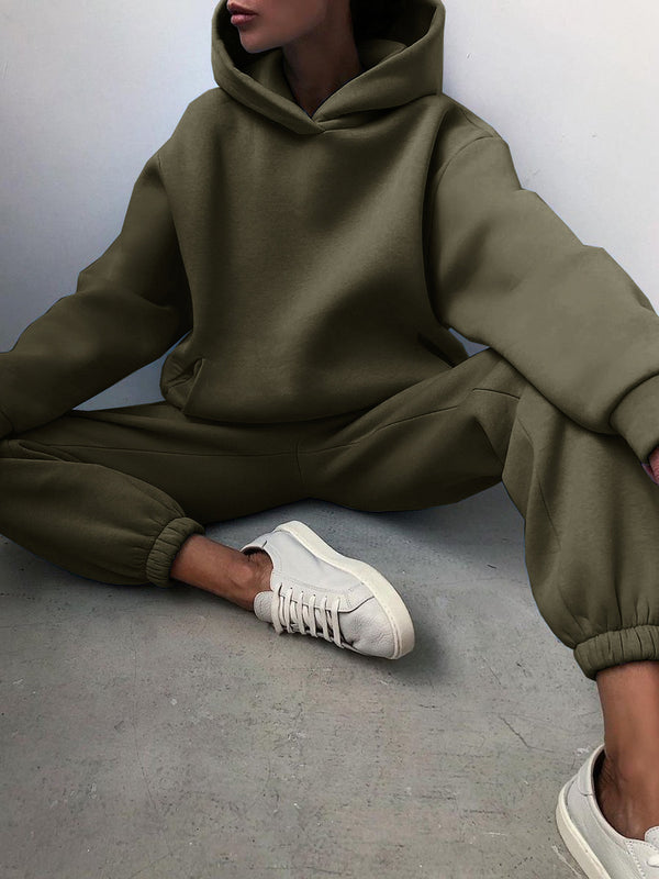 Conjunto Deportivo Mujer con Capucha - Sudadera y Pantalón Cómodo - Image 12