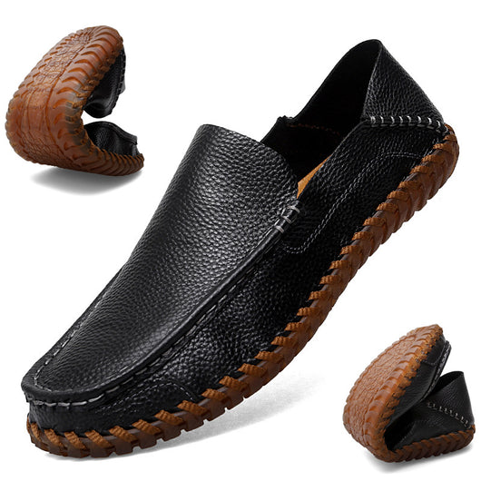 Zapatos Casuales de Cuero Cómodos Talla Grande - Image 2