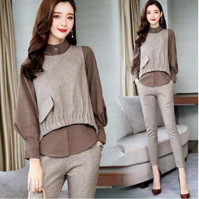Conjunto de Tres Piezas Ejecutivo para Mujer - Elegancia de Transición - Image 8