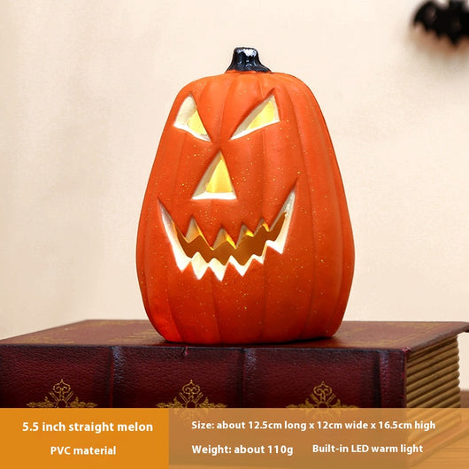 Linterna Decorativa de Calabaza Halloween para Escritorio - Image 4