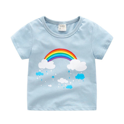 Playera Infantil de Verano con Estampado de Dibujos Animados - Image 6