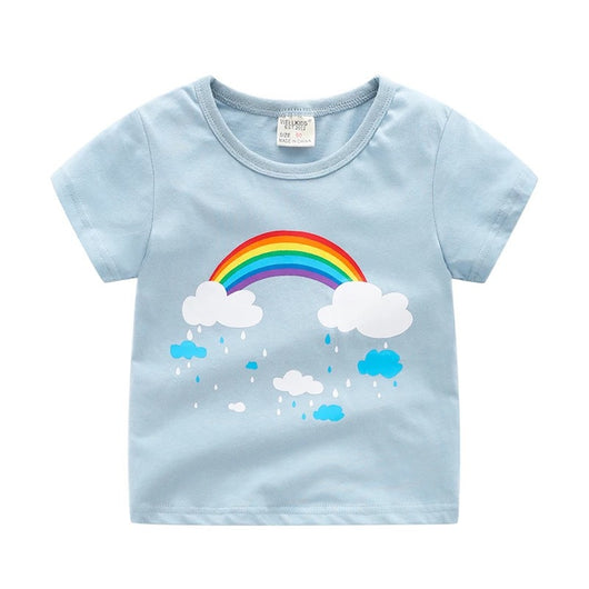 Playera Infantil de Verano con Estampado de Dibujos Animados - Image 6