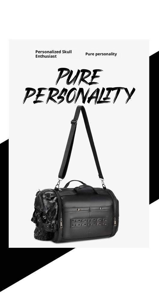 Bolsa Crossbody de Viaje con Diseño de Calavera 3D - Portátil y Moderno - Image 21