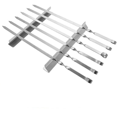 Juego de 2 Soportes para Señaléticas de Acero Inoxidable para Parrilla - Image 15