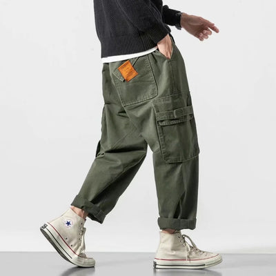 Pantalones Casuales Talla Grande Japanese Fat Man - Comodidad Premium - Image 6