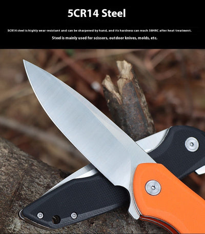 Cuchillo Plegable Portátil para Camping y Aventuras Outdoor - Image 10