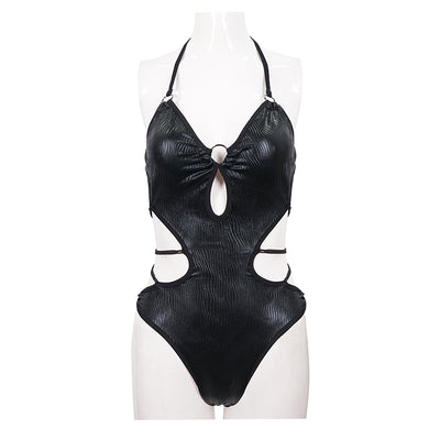 Traje de Baño Enterizo Triangular Sexy con Espalda Descubierta - Image 11