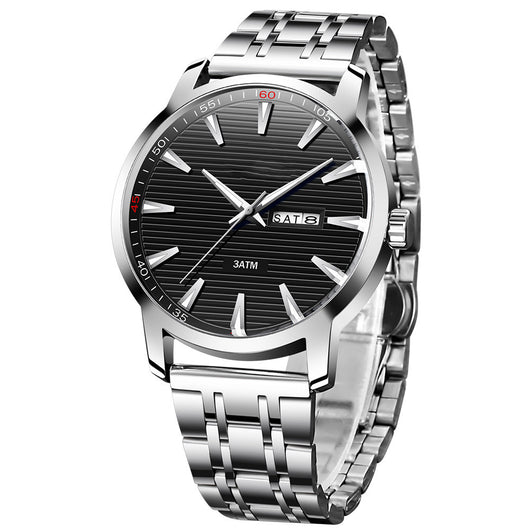 Reloj de Hombre Resistente al Agua con Función Calendario - Image 8
