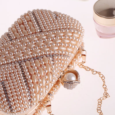 Bolso Cuadrado Pequeño con Detalle de Perla para Mujer - Image 24