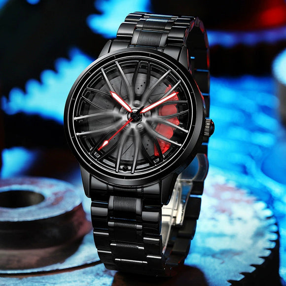 Reloj de Hombre Cuarzo con Diseño Calado Hidráulico