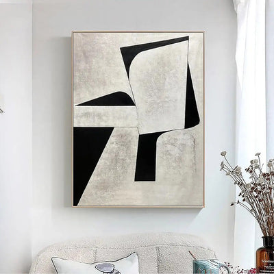 Cuadro Abstracto Moderno Minimalista - Pintura al Óleo Artesanal sin Marco - Image 3