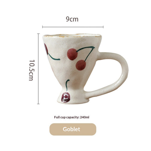 Taza de Café Japonesa de Cerámica con Plato - Diseño Floral Cerezo Premium - Image 8