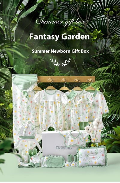 Conjunto de Ropa para Bebé Recién Nacido - Caja Regalo Verano Tela Ligera - Image 19