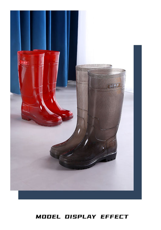 Botas de Lluvia Impermeables para Hombre - Suela Antideslizante y Resistente - Image 23