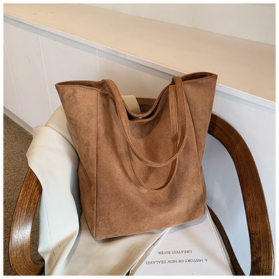 Bolso Retro de Cuero Mate con Capacidad Extra - Bolsa Tote Bandolera Versátil - Image 13
