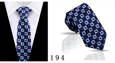 Corbata Casual Ejecutiva de Poliéster Jacquard para Hombre - Image 57