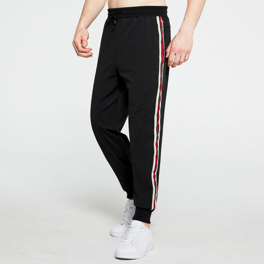 Pantalones deportivos casuales con rayas de contraste - Image 10